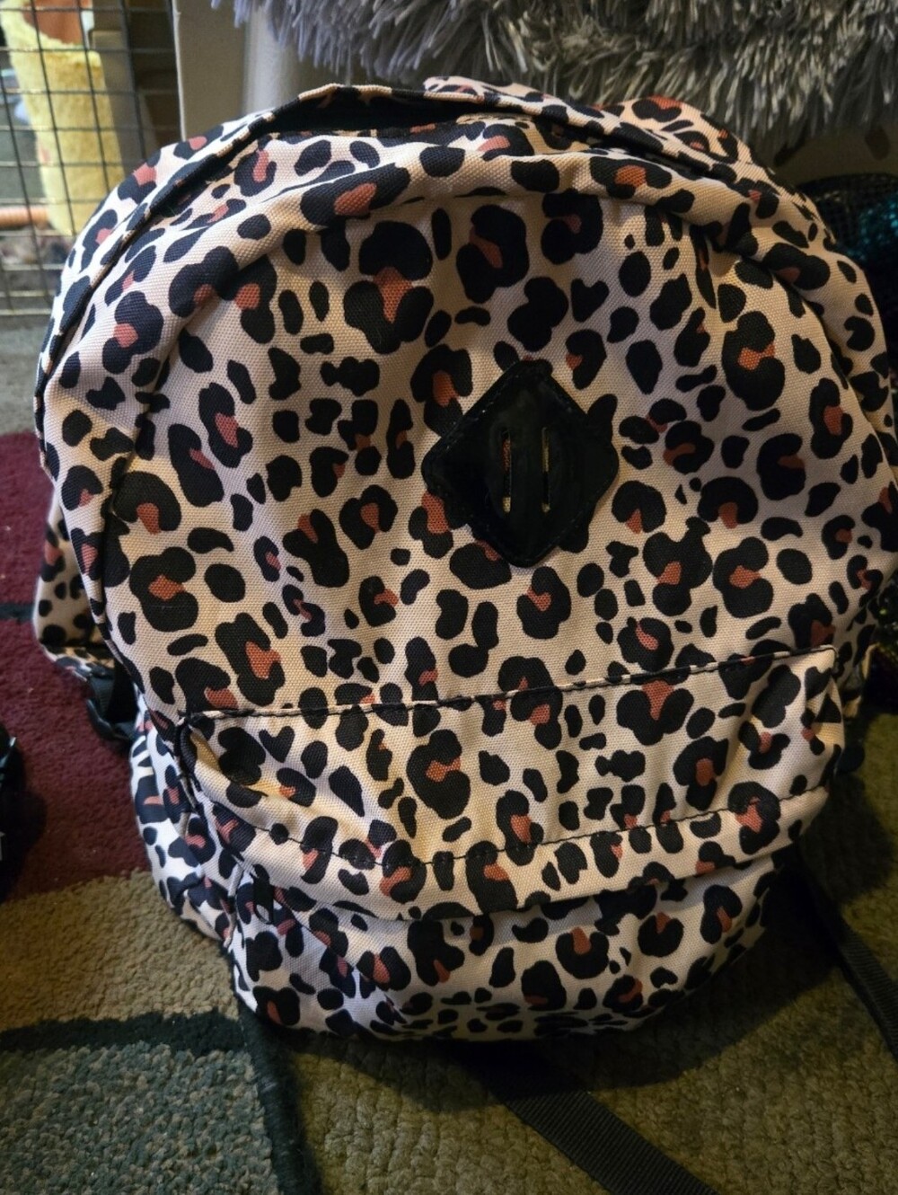 Leopard Print Backpack - Arizona Jeans company